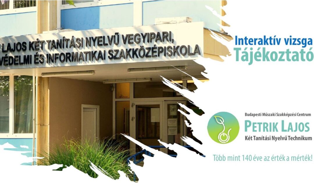 Interaktív vizsga tájékoztató